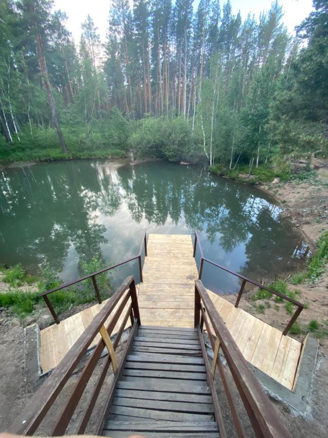 Forest And Lake Borovoe Bagian luar foto